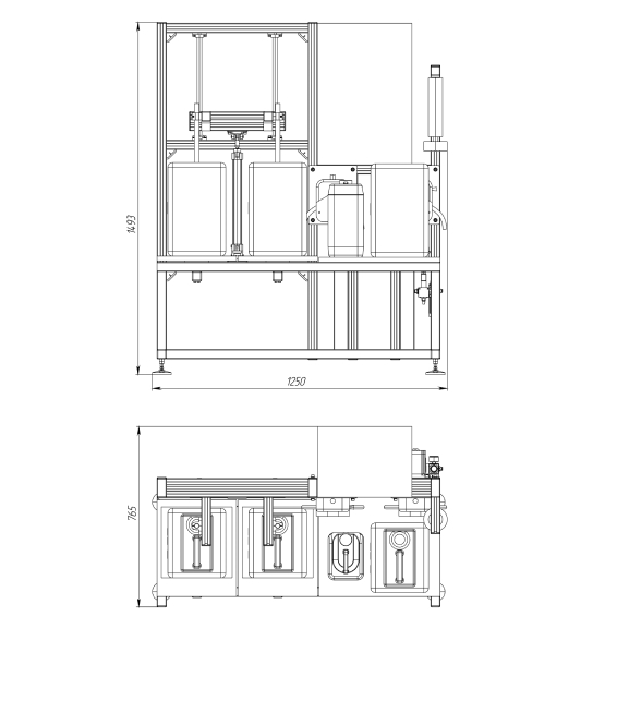 Станция розлива канистр РК-01