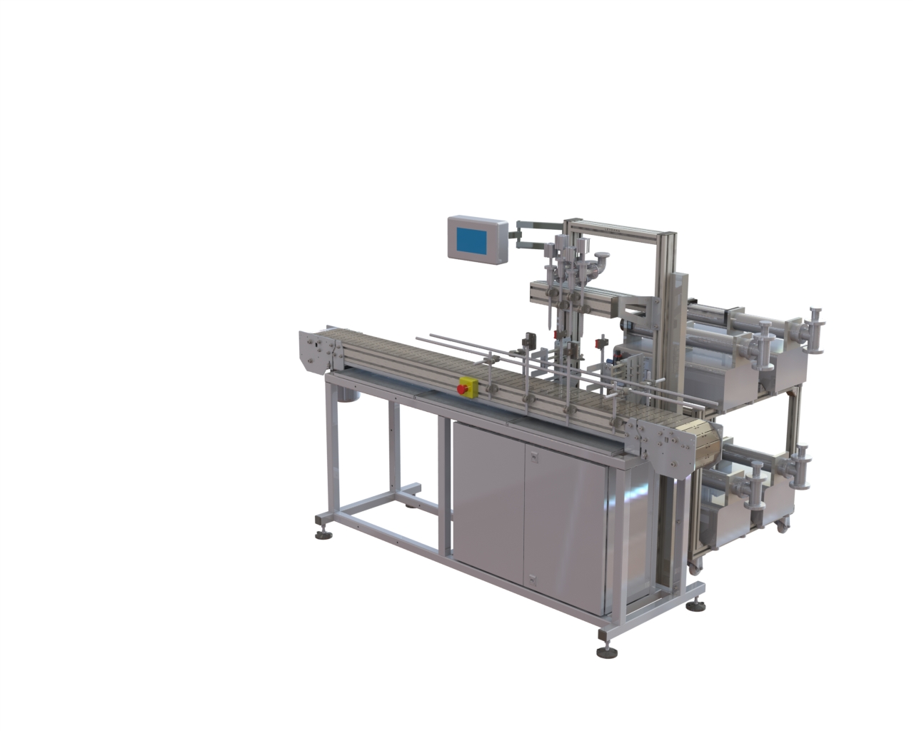 Поршневая линия розлива. Базовый комплект.