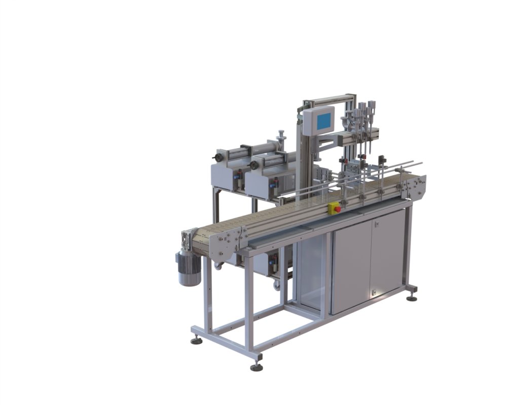 Поршневая линия розлива. Базовый комплект.